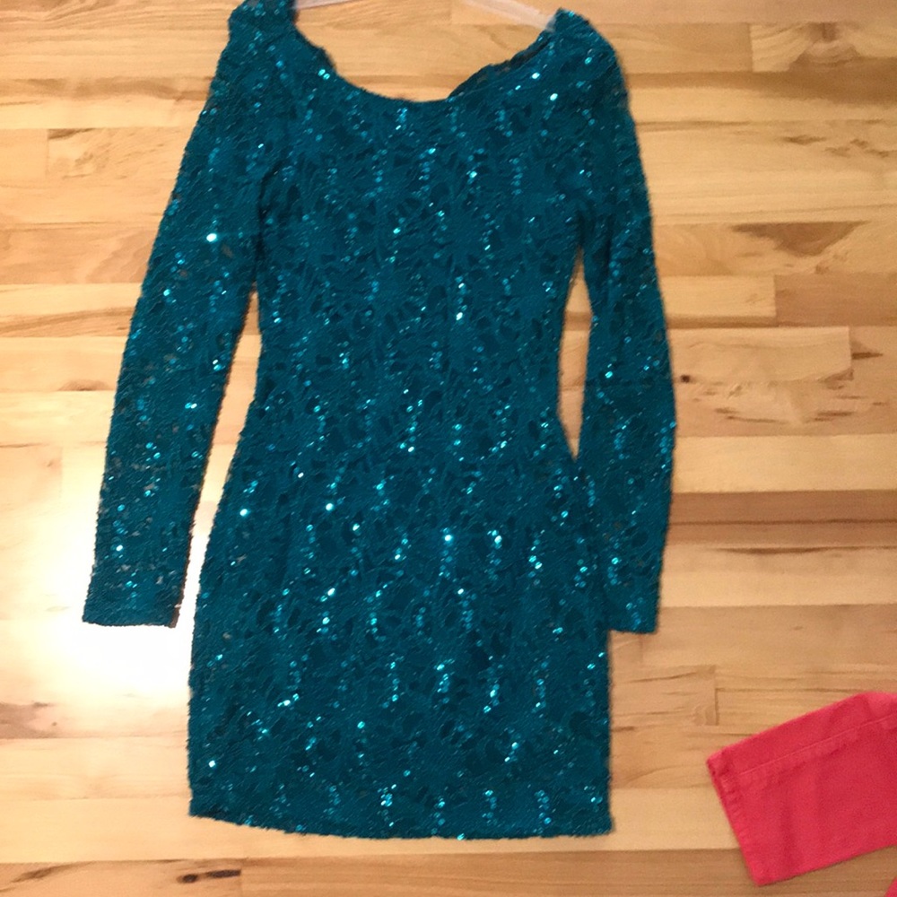 Sequin body con dress